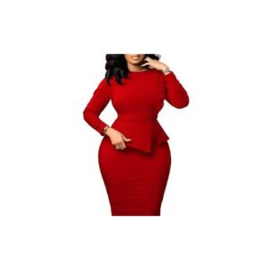 classic beautiful corporate office gown. 